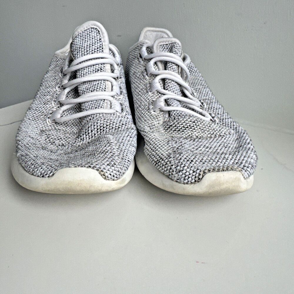 Adidas Cloudfoam Pure Women’s Size 7 Gray Knit Running Walking Sneakers Shoes - Picture 10 of 12